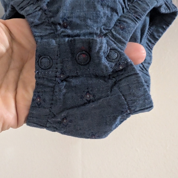 Vintage Elegant Blue Kids Bodysuit by Baby B.U.M - Picture 5 of 6